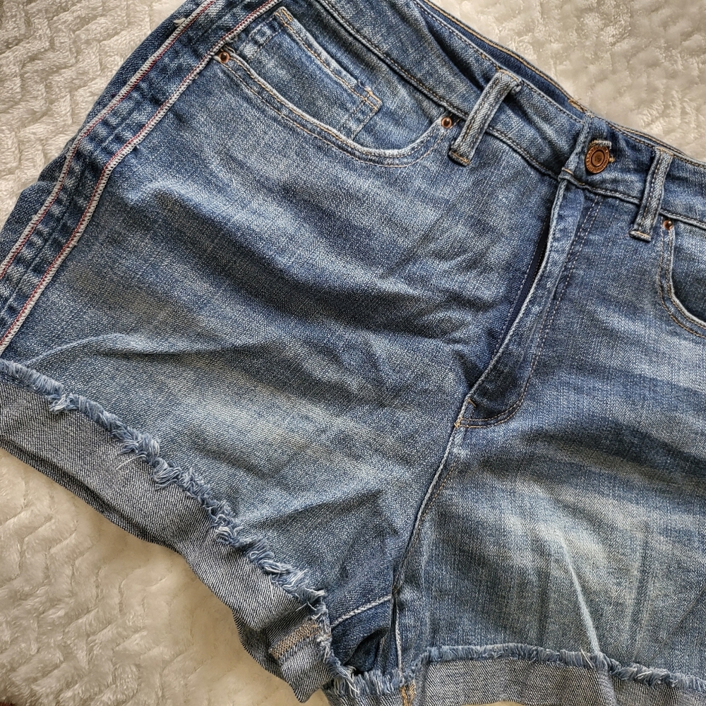 Women's High Waist Denim Short